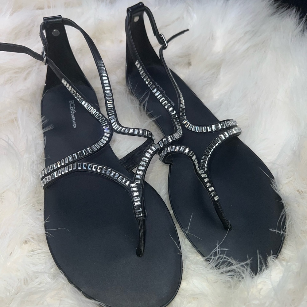 Bcbgeneration Caylen Rhinestone Gladiator Strappy… - image 3